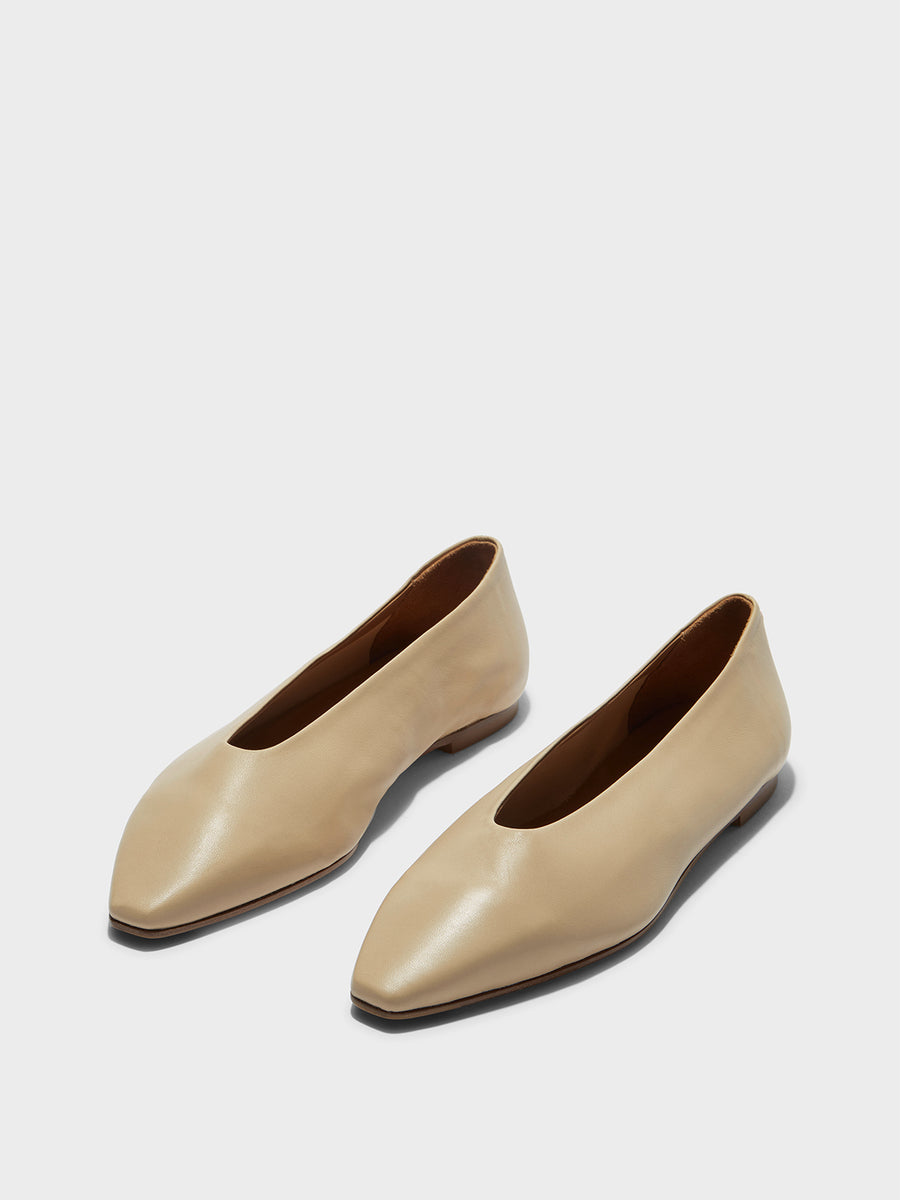 Betty Leather Ballet Flats