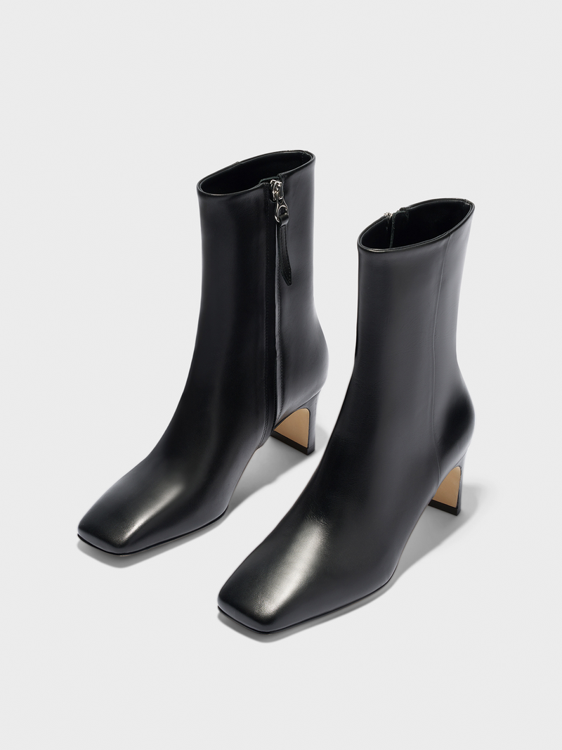 Billie Square-Toe Ankle Boots