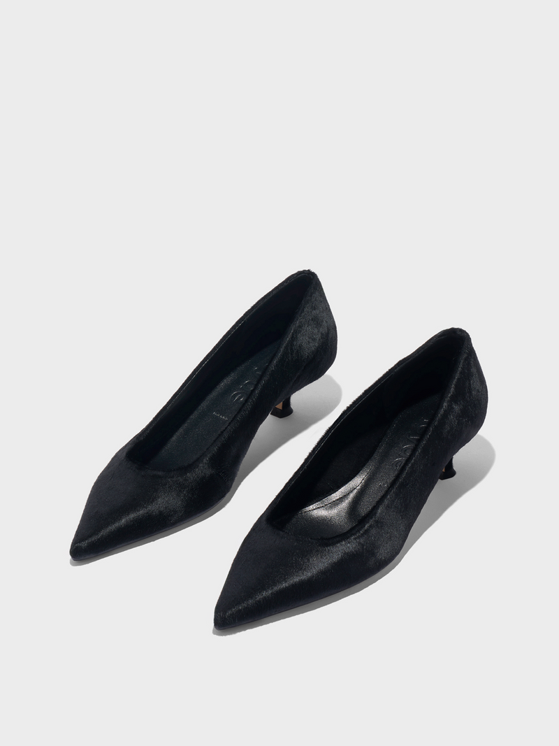 Cari Pony Hair Pumps