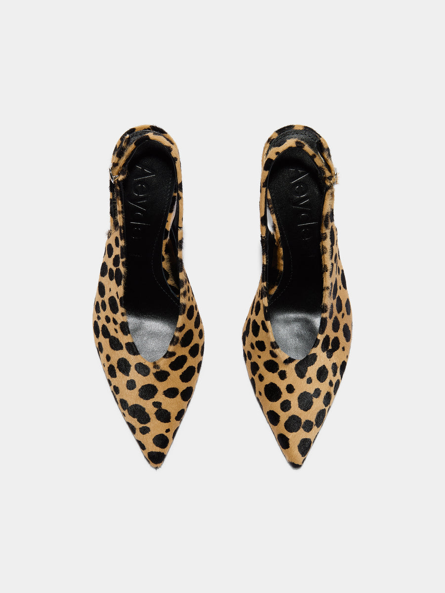 Carla Leopard Hair Pumps