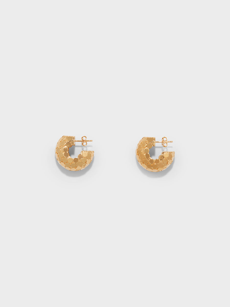 Carter 18kt Gold-Plated Hoop Earrings