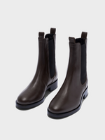 Caspar Leather Ankle Boots - Image 3