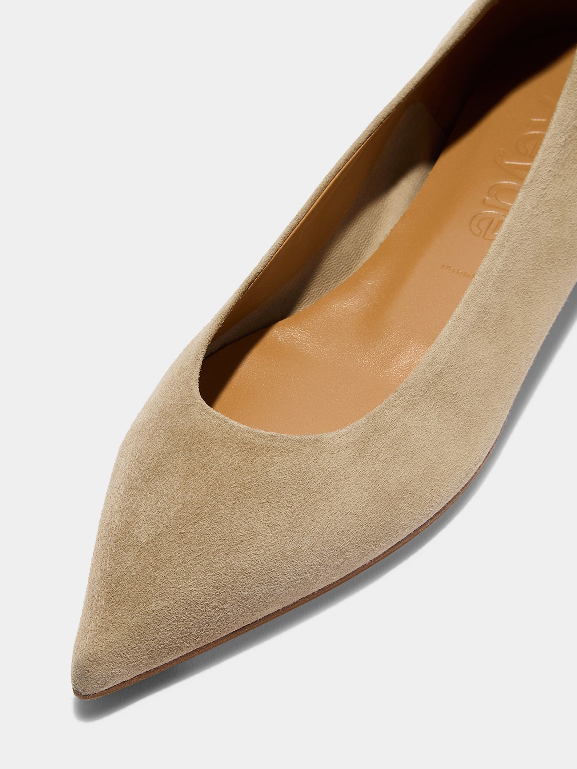 Cassy Suede Ballet Flats - Image 4