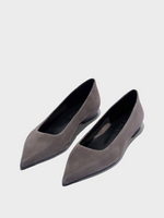 Cassy Pointed-Toe Suede Flats - Image 2