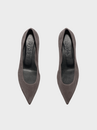 Cassy Pointed-Toe Suede Flats