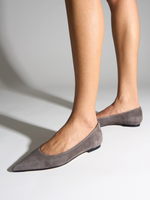 Cassy Pointed-Toe Suede Flats - Image 6