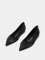 Cassy Pony Hair Ballet Flats - Image 3