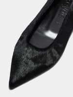 Cassy Pony Hair Ballet Flats - Image 4