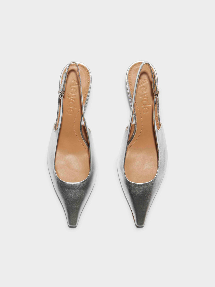 Catrina Leather Slingback Pumps