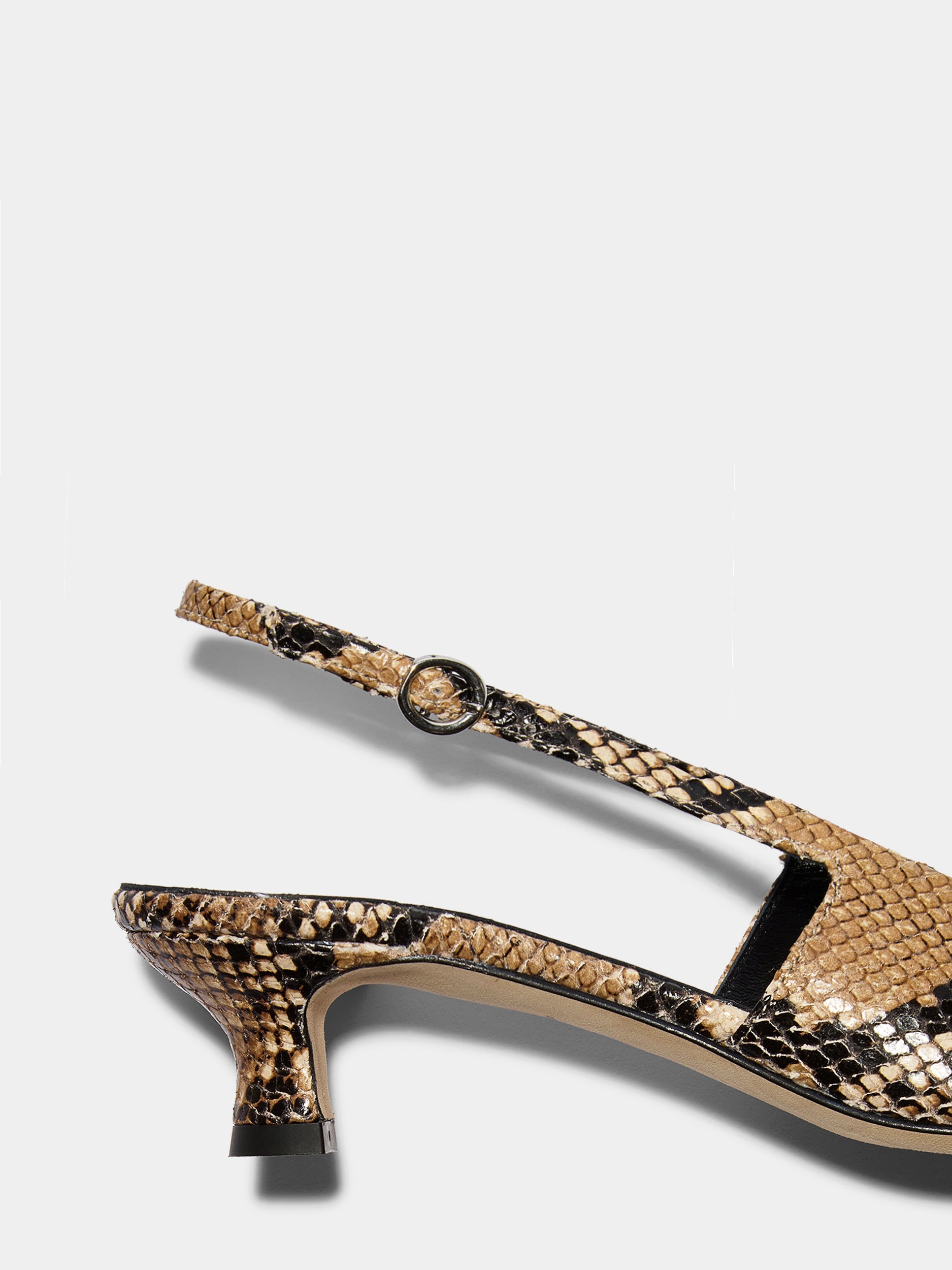 Catrina Snake Print Pumps - Image 4