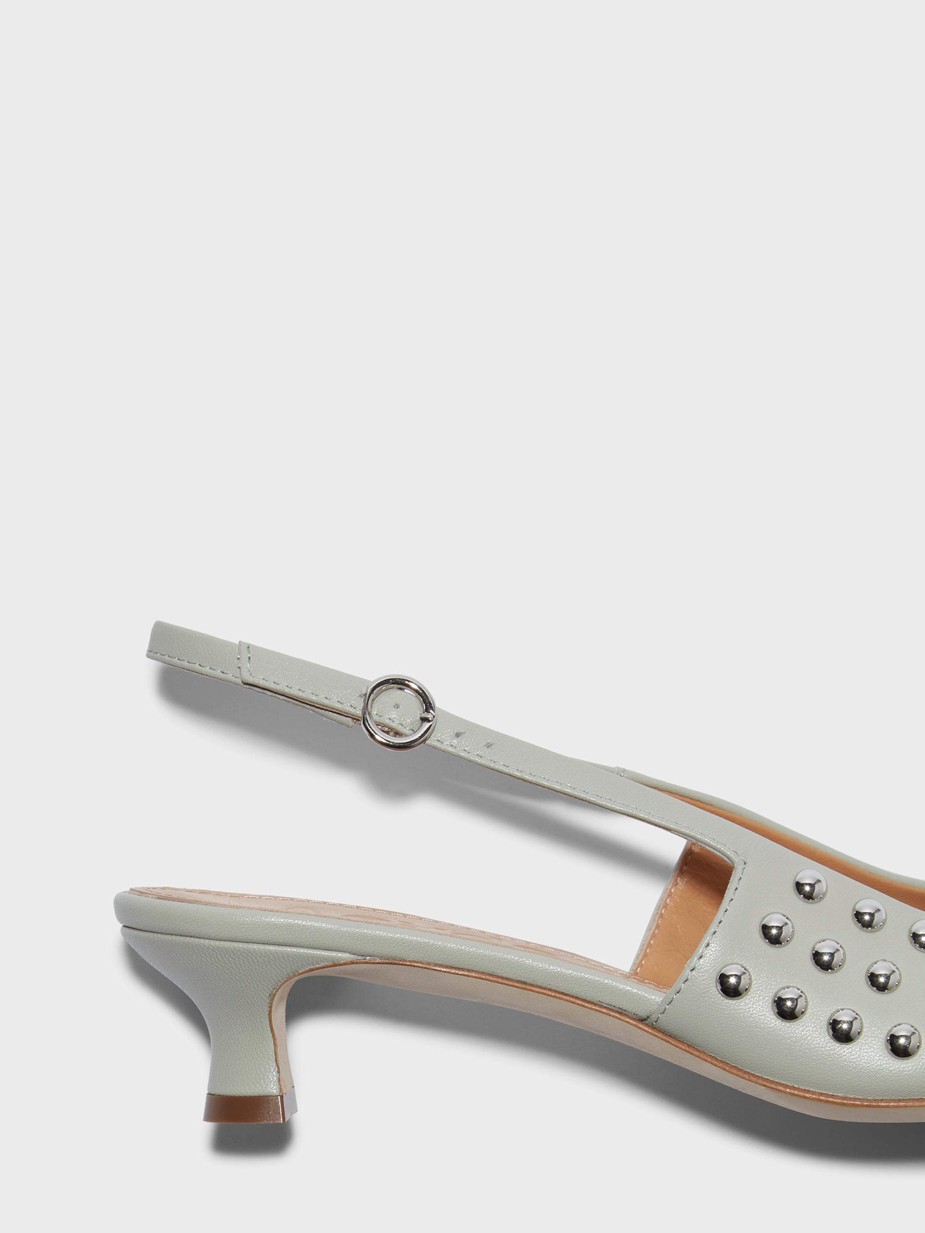 Catrina Studded Slingback Pumps - Image 4