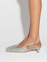 Catrina Studded Slingback Pumps - Image 6