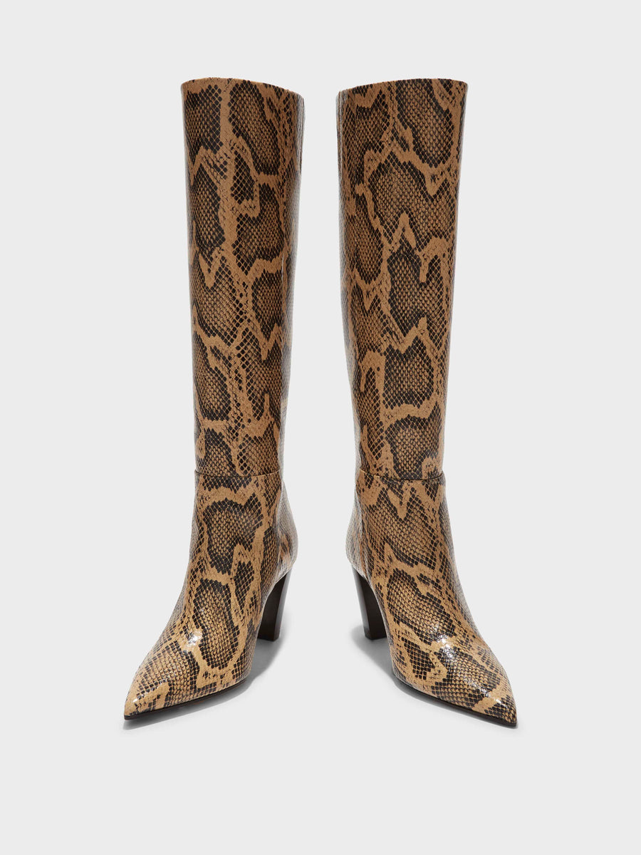 Cecilia Leather Knee-High Boots