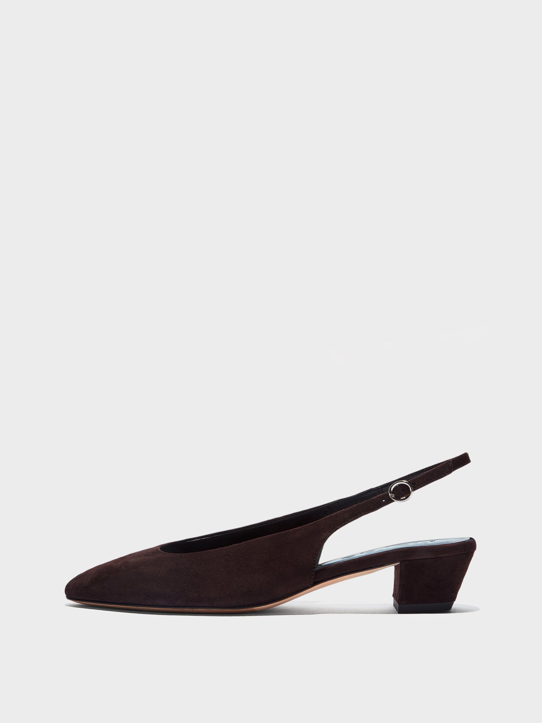 Celeste Suede Slingback Pumps - Image 1