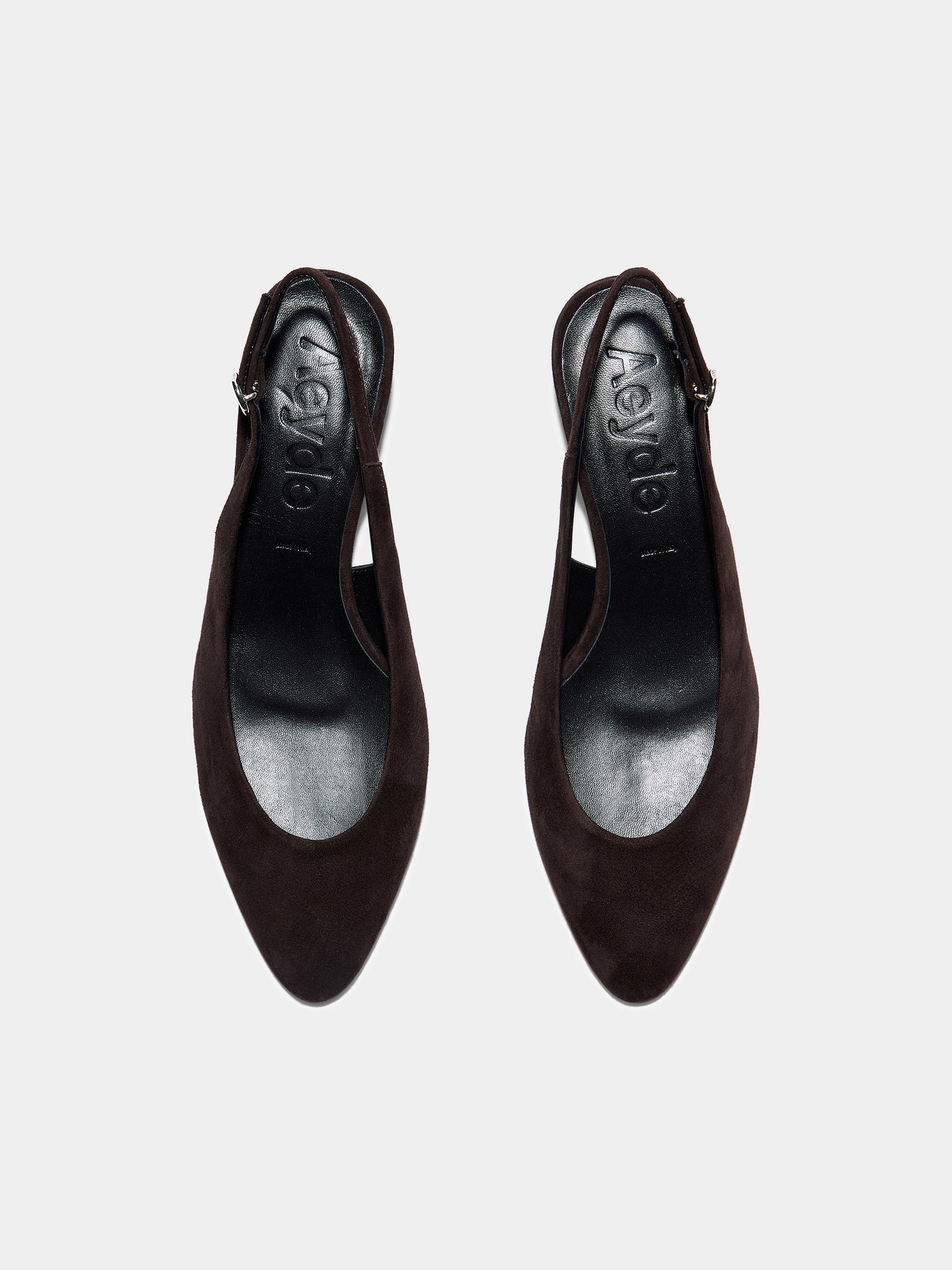 Celeste Suede Slingback Pumps - Image 5