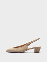 Celeste Suede Slingback Pumps - Image 1