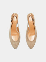 Celeste Suede Slingback Pumps - Image 5
