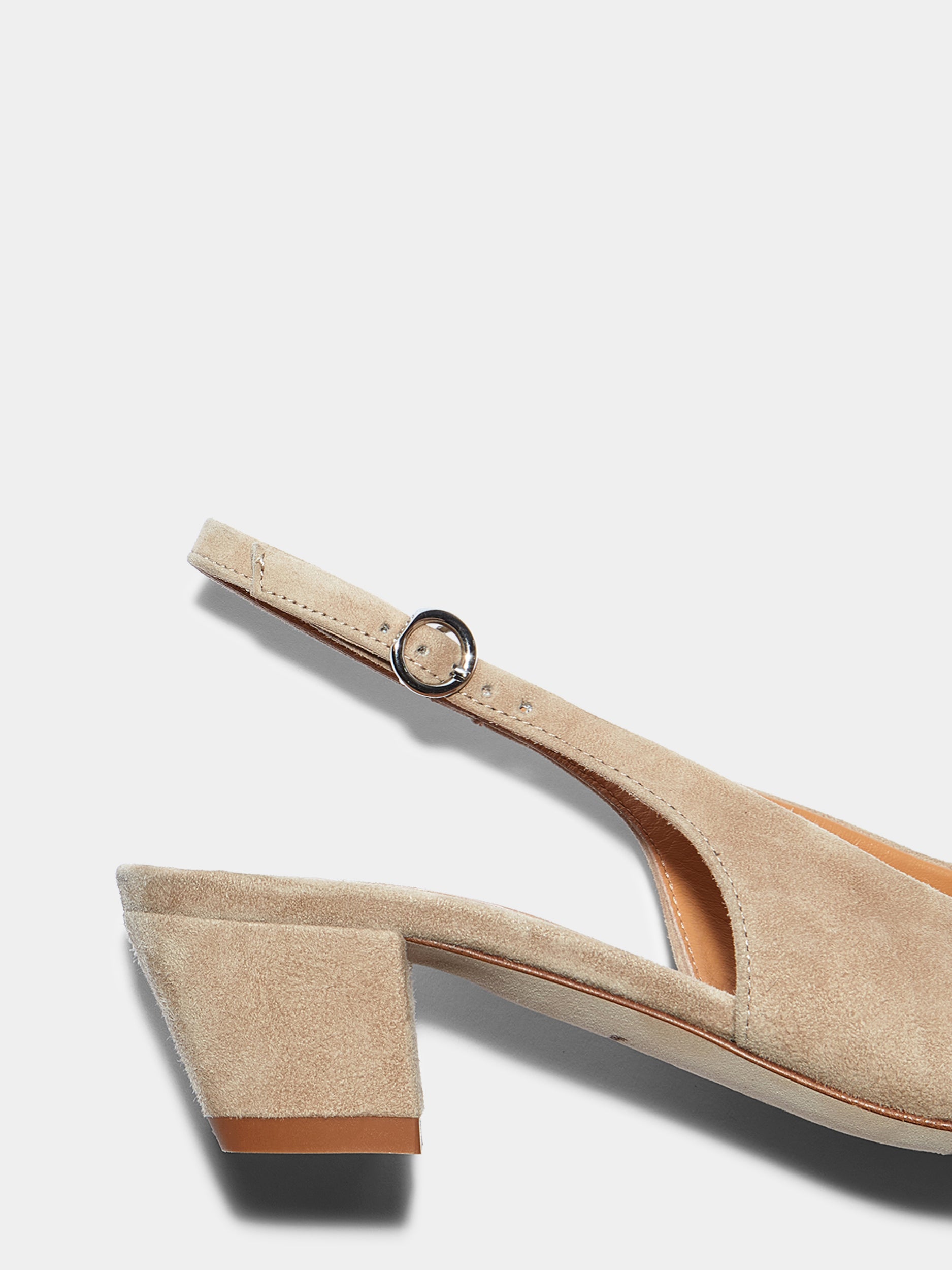 Celeste Suede Slingback Pumps - Image 4