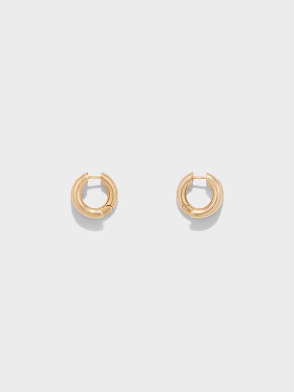 Clyde 18kt Gold-Plated Hoop Earrings