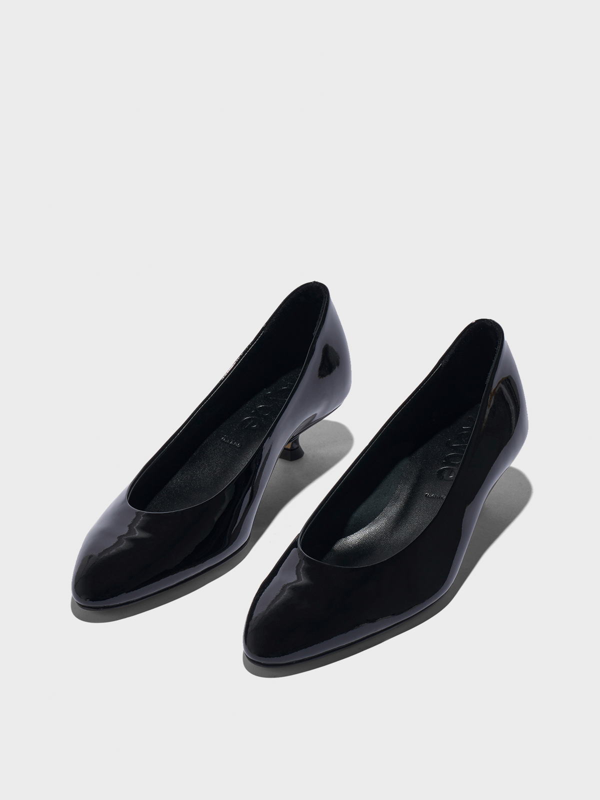 Corinne Patent Leather Pumps