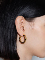 Cruz 18kt Gold-Plated Hoop Earrings - Image 4