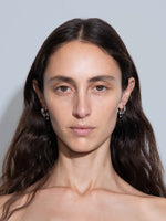 Cyrus Palladium-Plated Hoop Earrings - Image 3