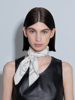 Dakota Printed Cotton Scarf - Image 3