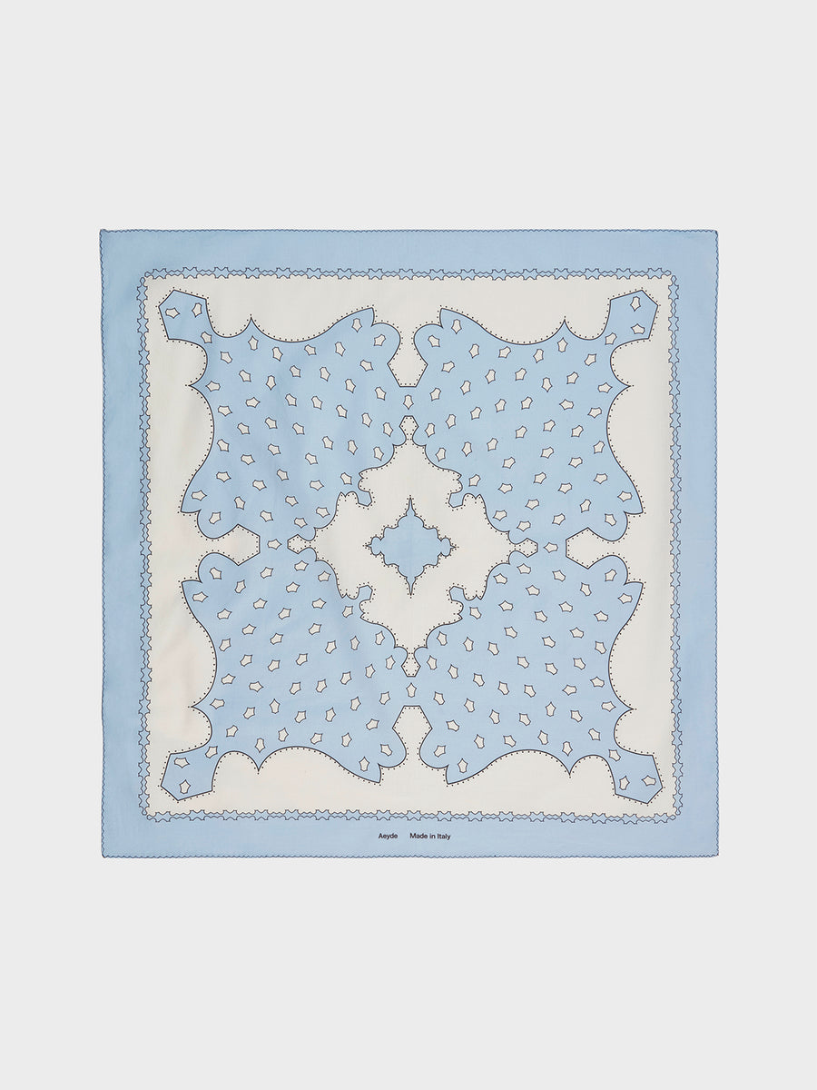 Dakota Printed Cotton Scarf