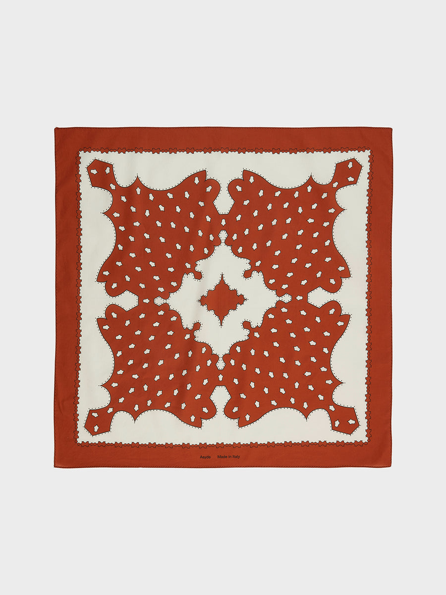 Dakota Printed Cotton Scarf