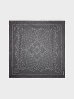 Dallas Printed Cotton and Silk Scarf - Image 1