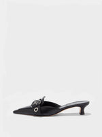 Danielle Eyelet Mules - Image 1