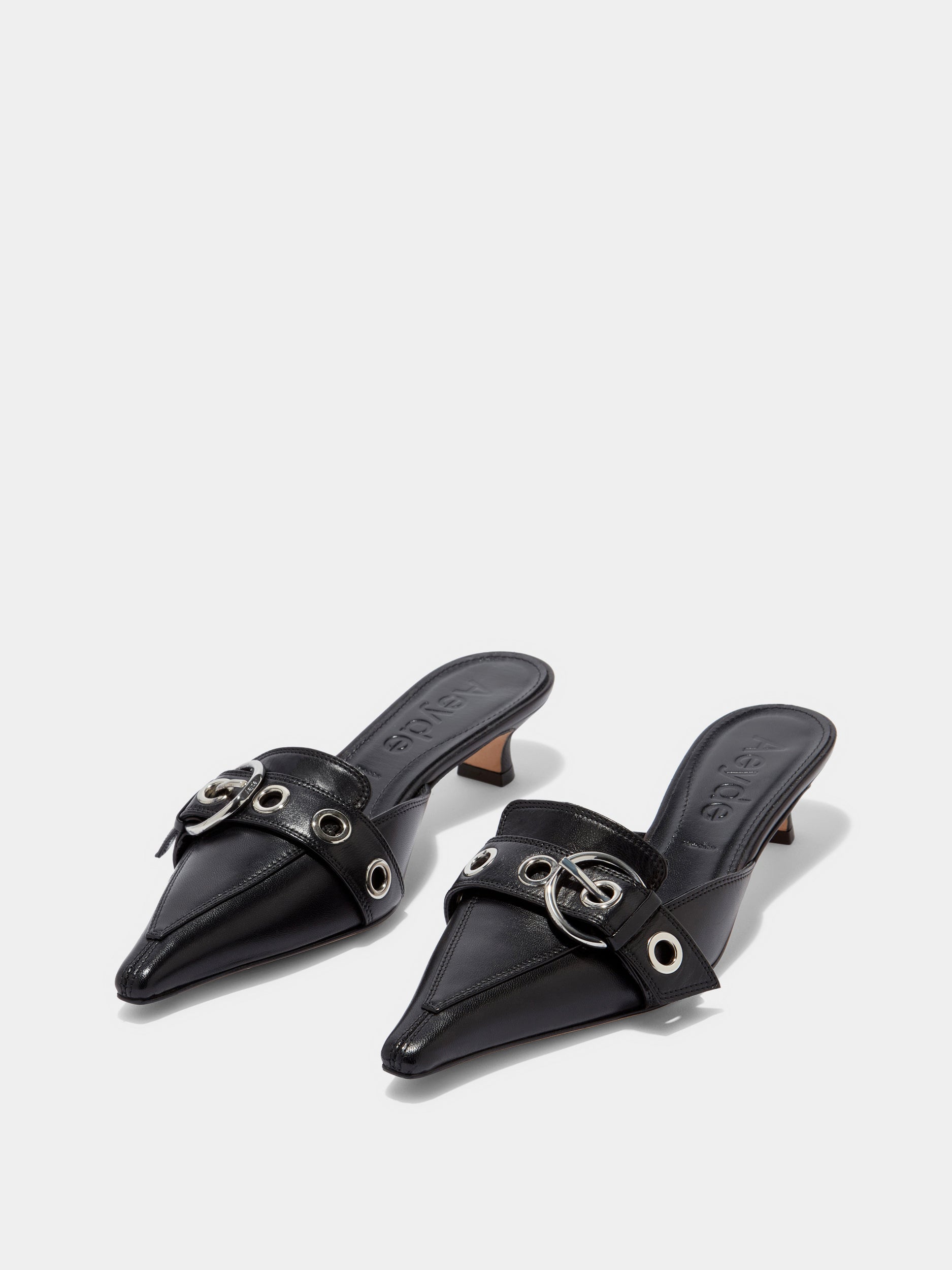Danielle Eyelet Mules - Image 2