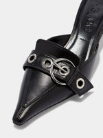 Danielle Eyelet Mules - Image 4