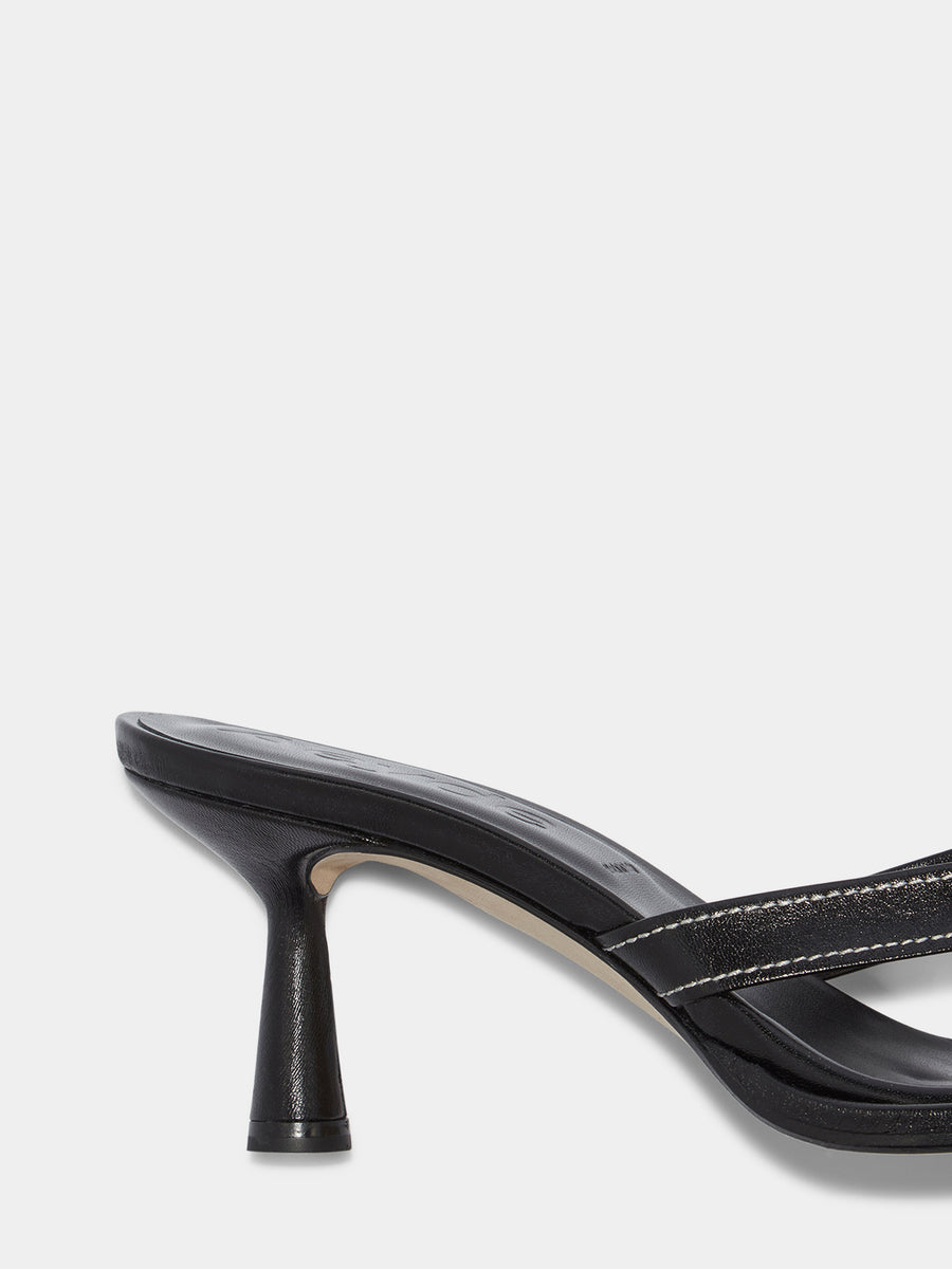 Daphne Leather Thong Sandals