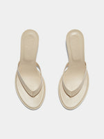 Daphne Leather Thong Sandals - Image 5