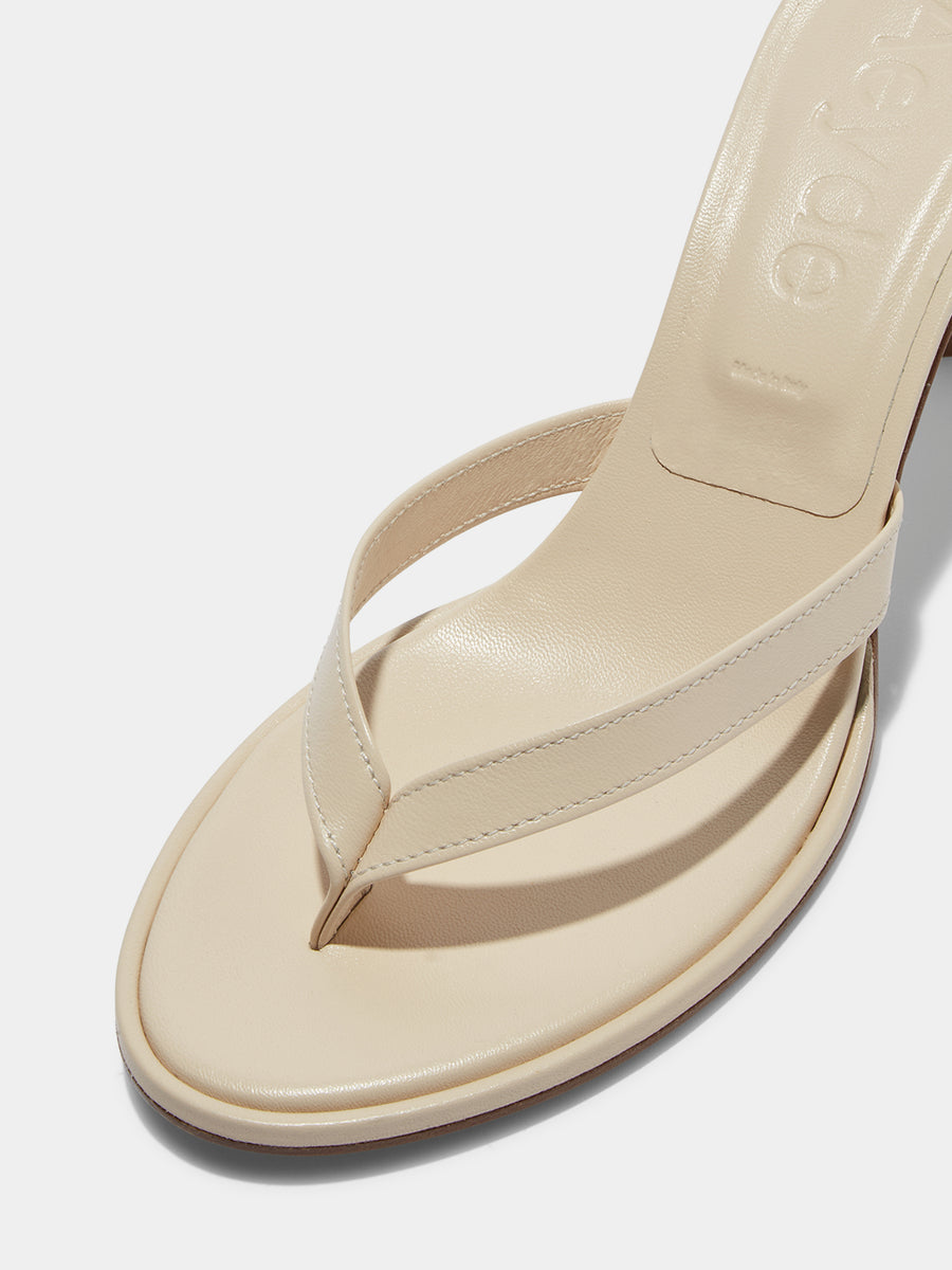 Daphne Leather Thong Sandals