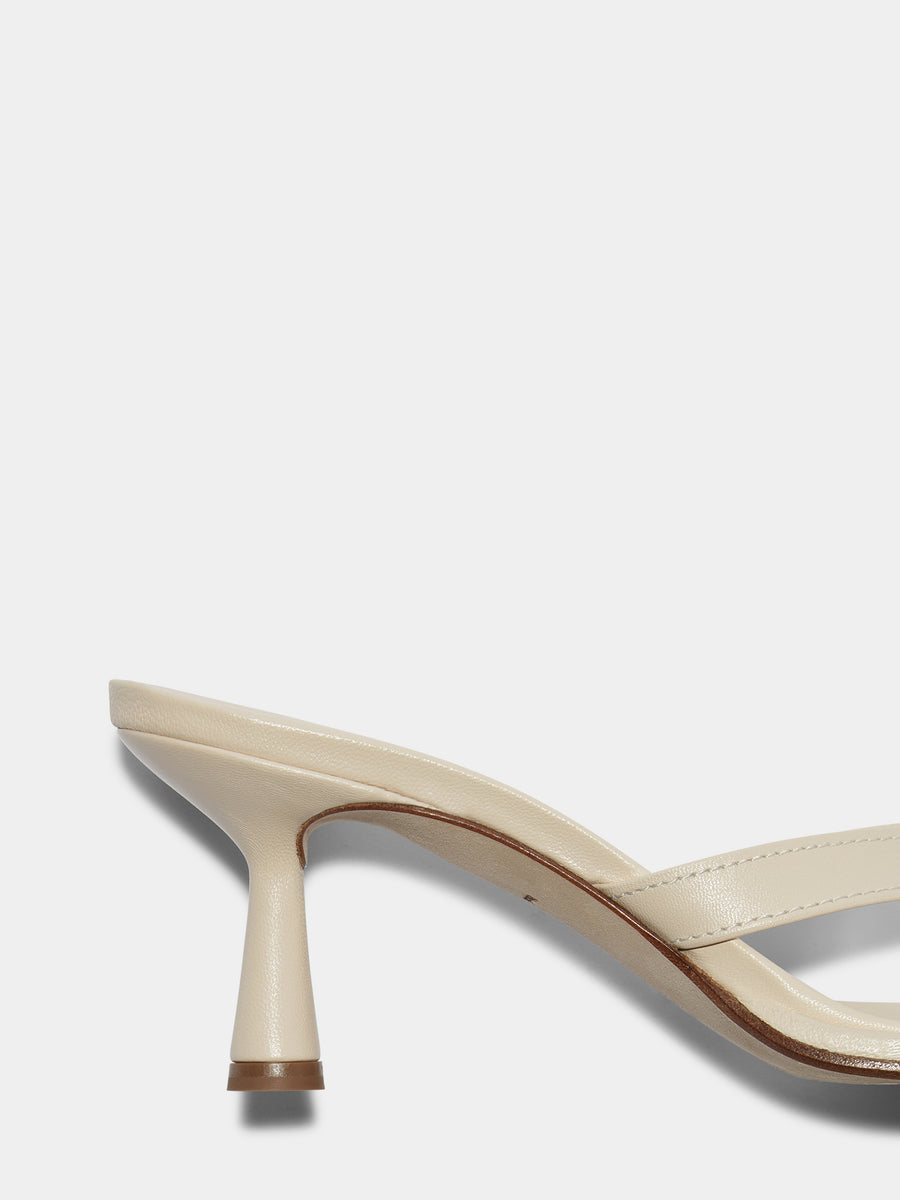 Daphne Leather Thong Sandals