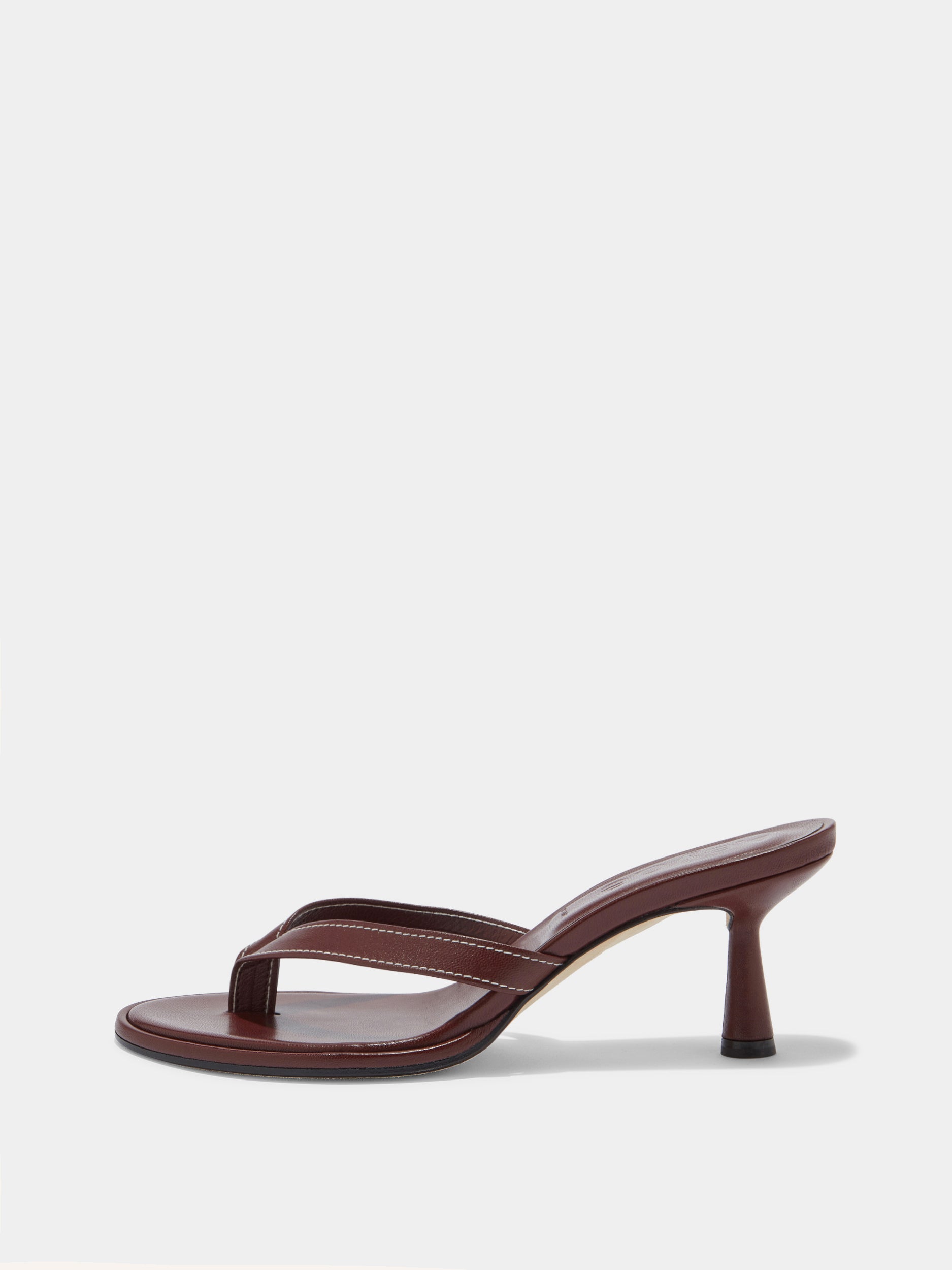 Daphne Leather Thong Sandals - Image 1