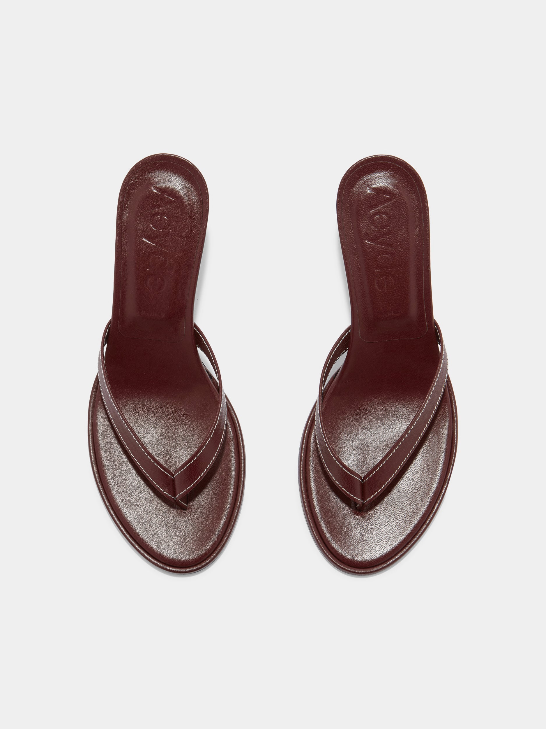 Daphne Leather Thong Sandals - Image 6