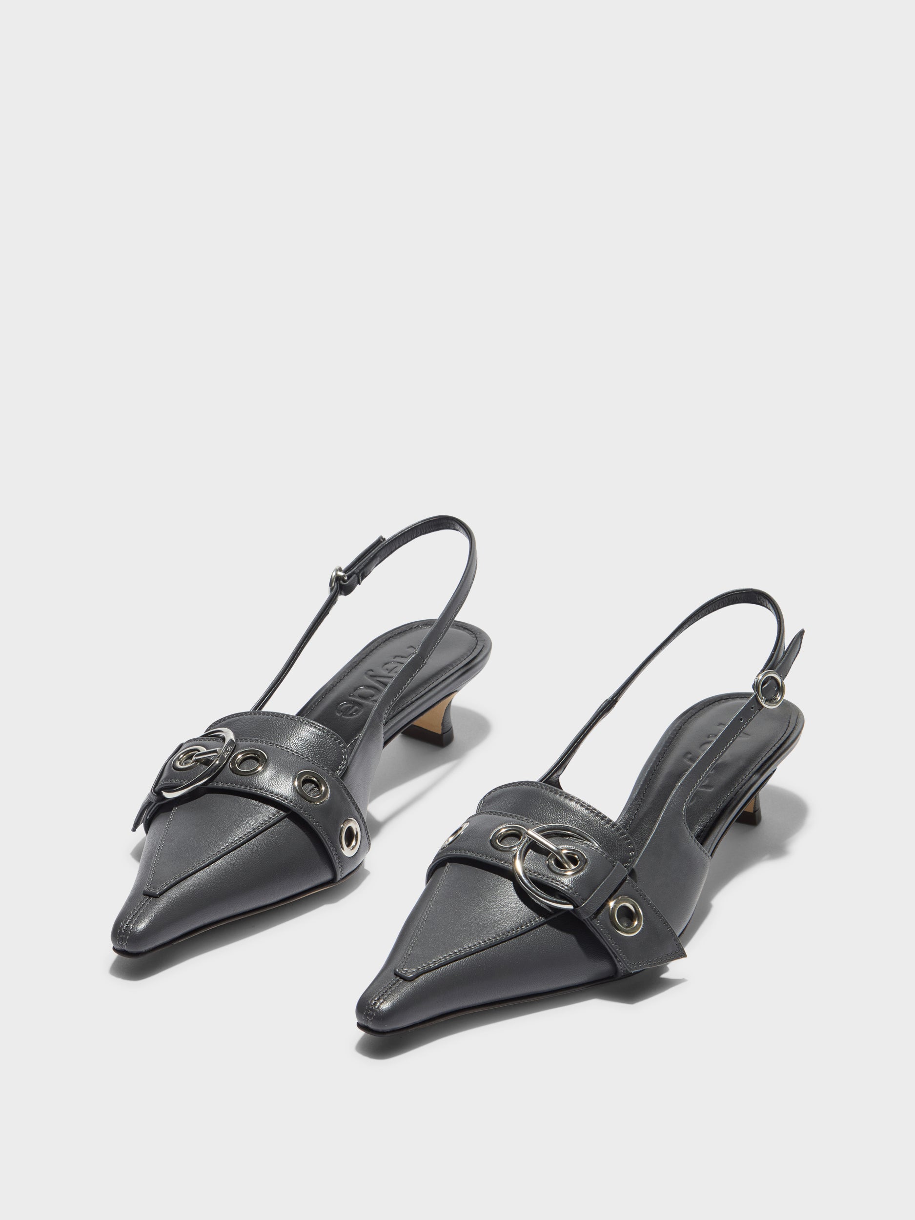 Davina Eyelet Slingback Pumps - Image 3