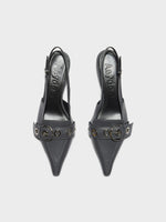 Davina Eyelet Slingback Pumps - Image 4