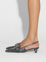 Davina Eyelet Slingback Pumps - Image 6