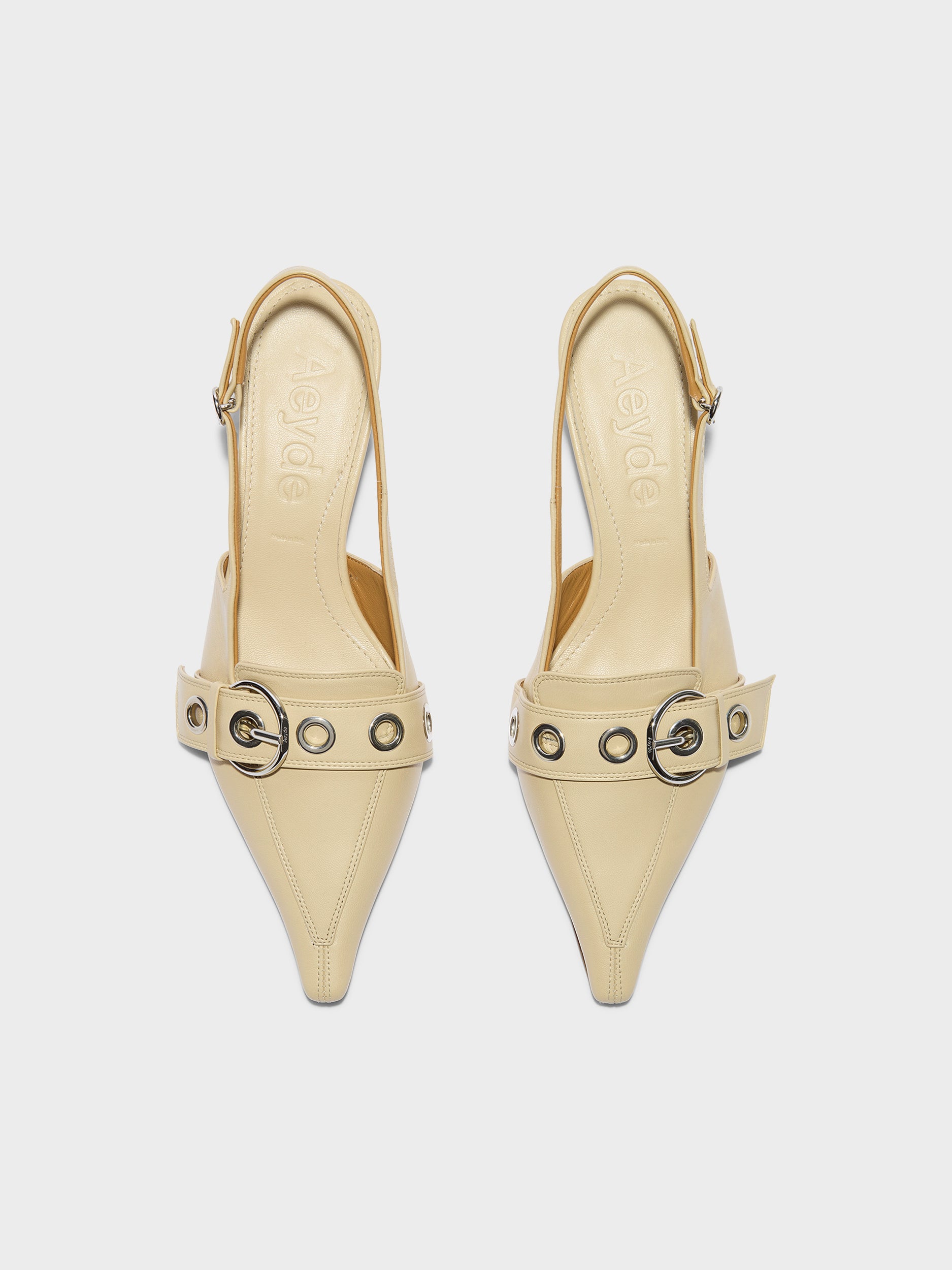 Davina Eyelet Slingback Pumps - Image 5