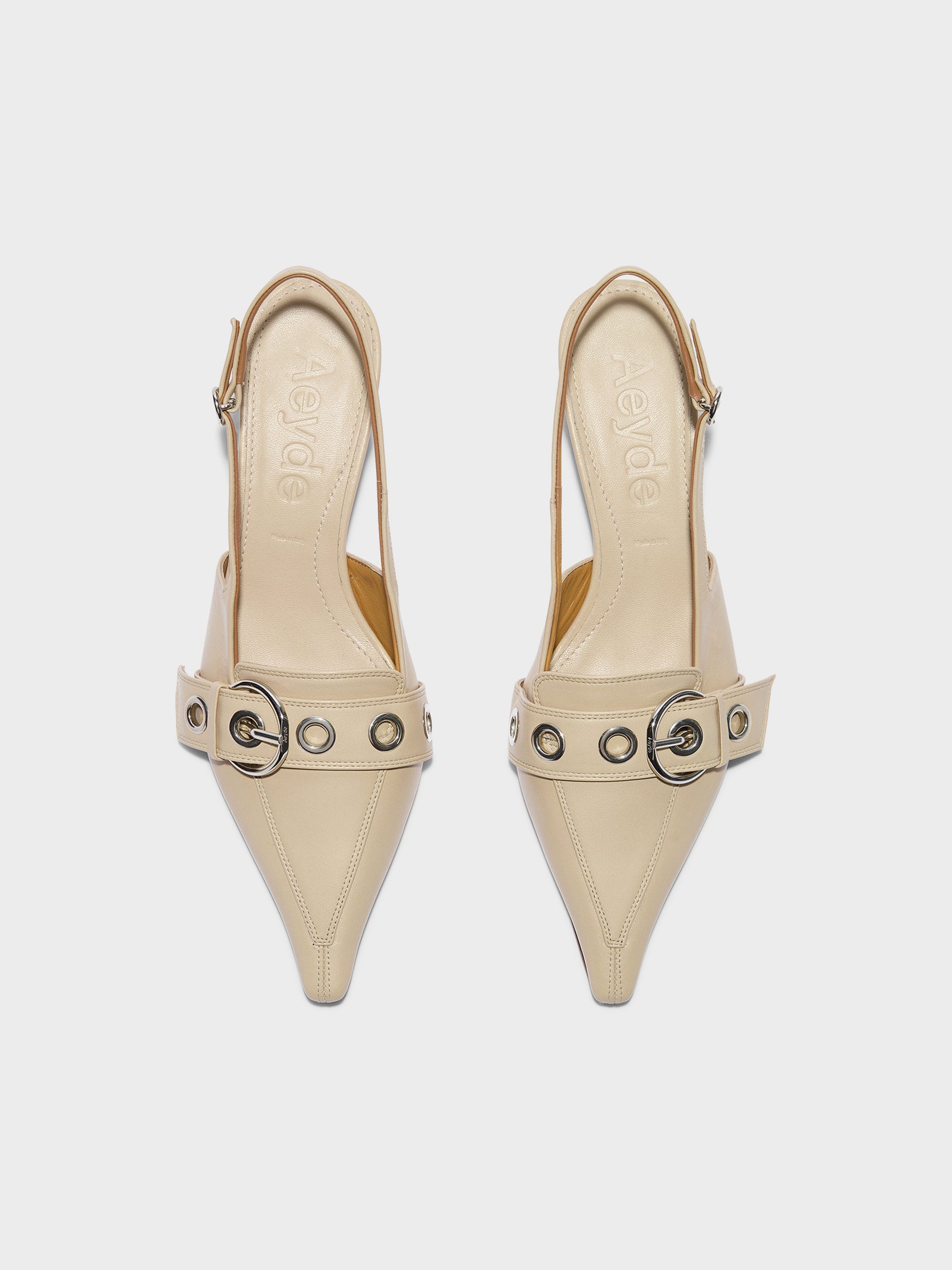Davina Eyelet Slingback Pumps - Image 5