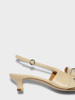 Davina Eyelet Slingback Pumps - Image 4