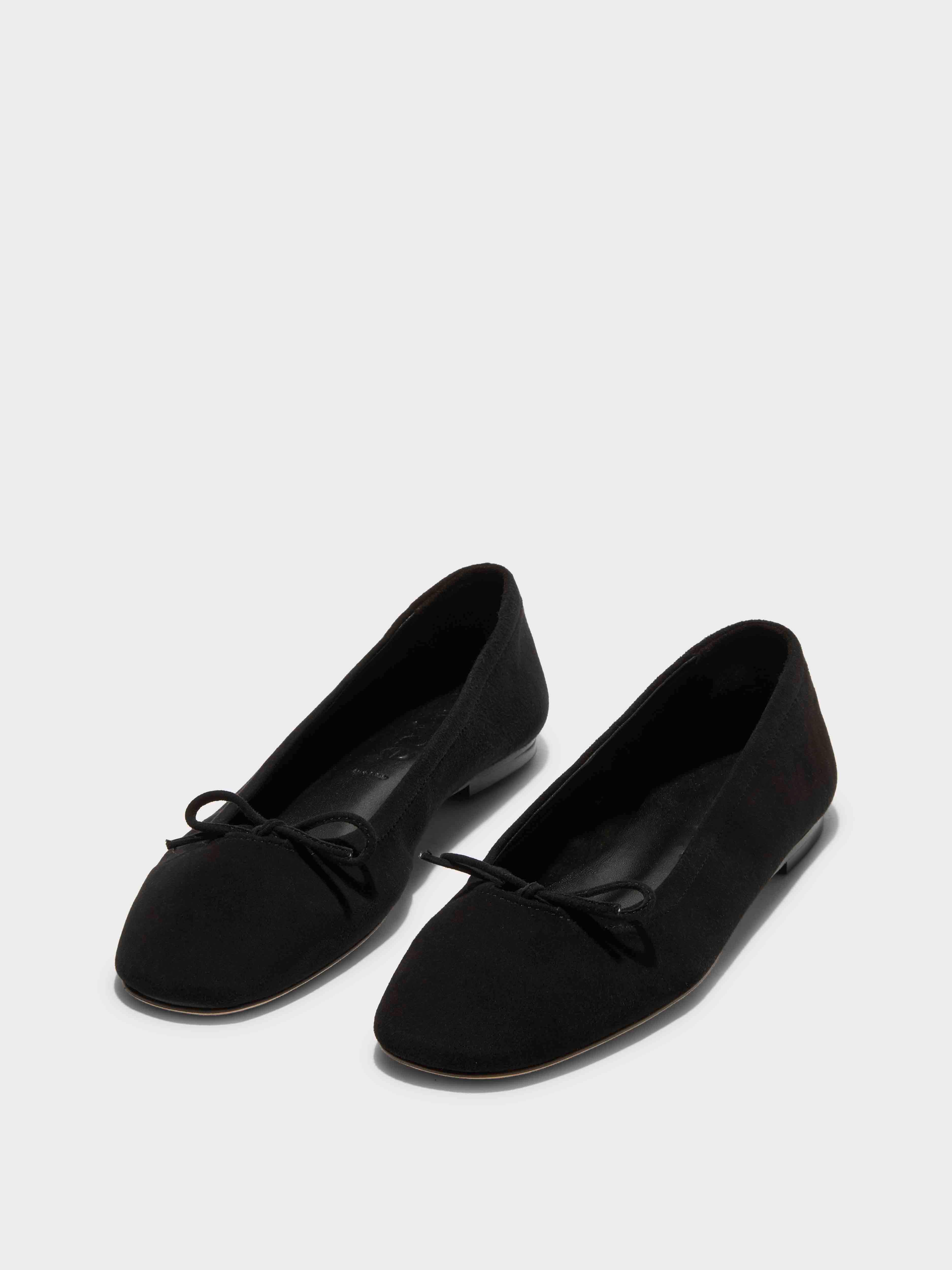 Delfina Suede Ballet Flats - Image 2