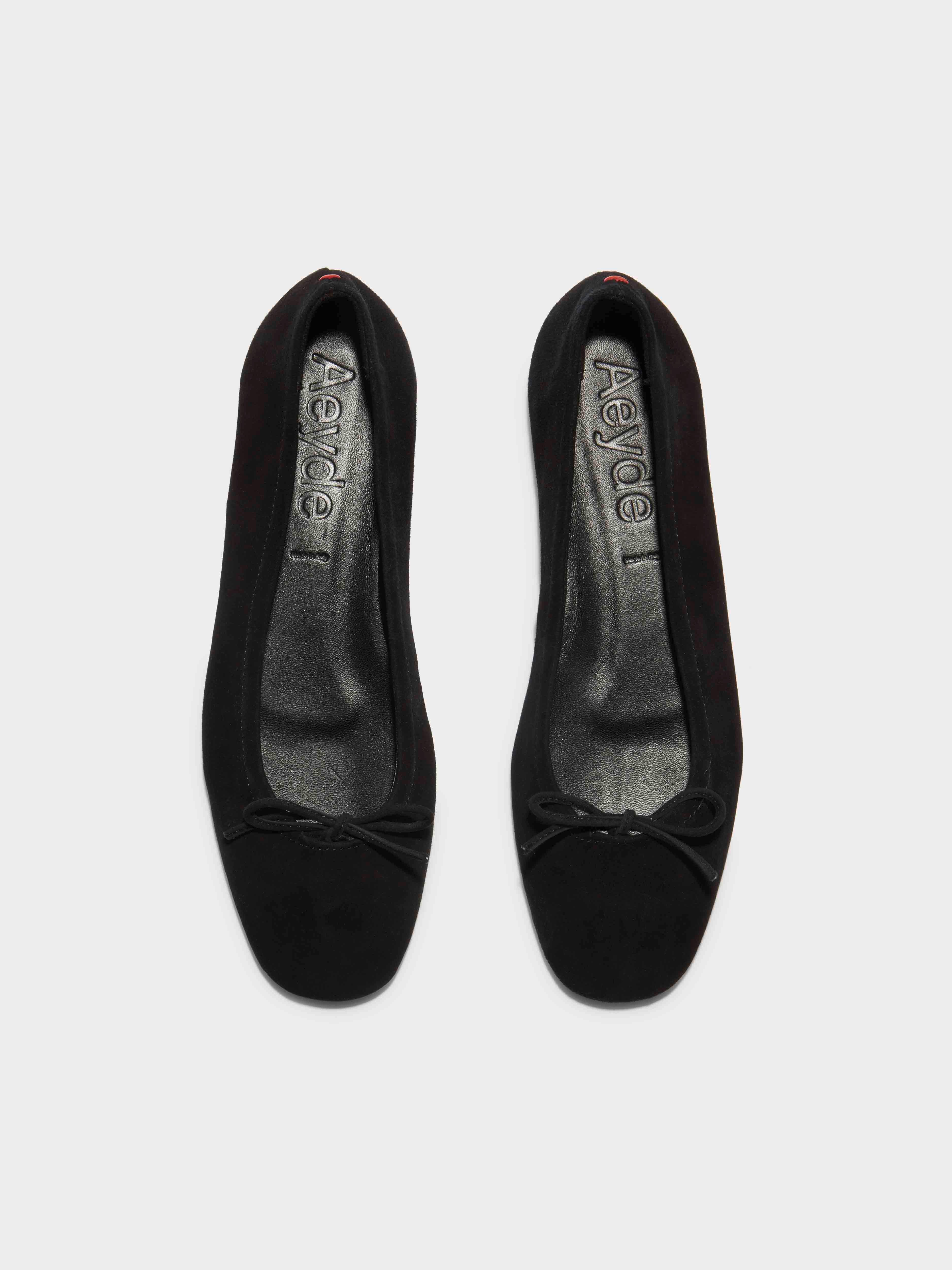 Delfina Suede Ballet Flats - Image 5