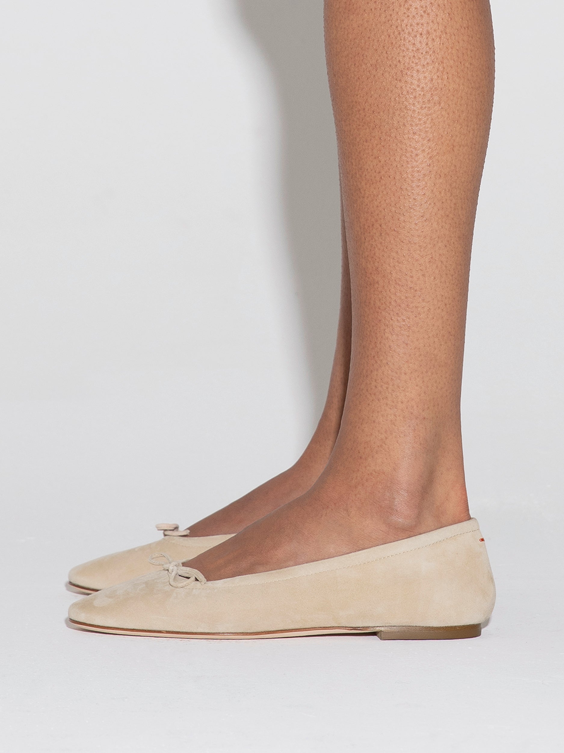 Delfina Suede Ballet Flats - Image 6