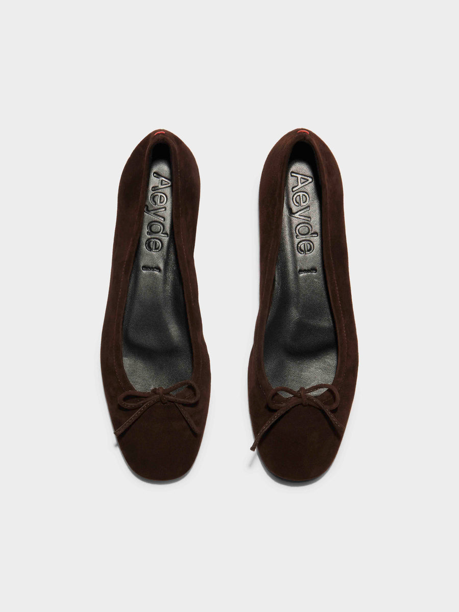 Delfina Suede Ballet Flats