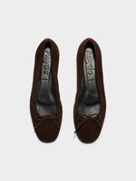 Delfina Suede Ballet Flats - Image 5